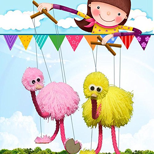 HOCHE Toy-Marionette Ostrich (Yellow) - Thumbnail 4