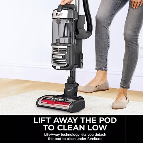 Shark UV730 Navigator Lift-Away Upright Vacuum, PowerFins HairPro Self-Cleaning Brushroll, HEPA Filter photo 10