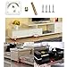 Anndason 8 Sets Furniture Leg Mounting Plates with Hanger Bolts Screws Great for Furniture Sofas Couches Seats
