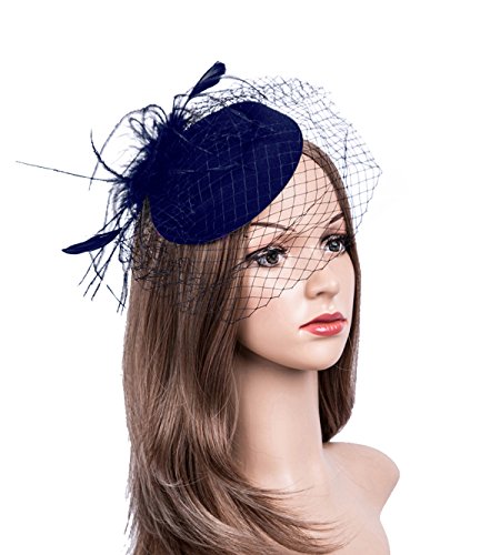 Buy Cizoe Fascinators Hats 20s 50s Hat 