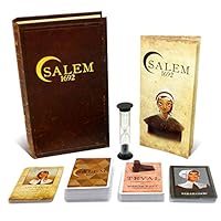 Salem 1692 Board Game - Witch Hunt Game for Friends and Family - 3rd Edition - A Game of Cards, Strategy, Deceit, and Luck for 4-12 Players