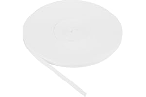 PATIKIL Cotton Twill Tape 1/4" 25 Yards Cotton Ribbon Bias Binding Tape Herringbone Webbing Trim for Sewing Gift Wrapping, So