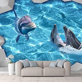 Wall Mural The Beautiful Undersea World Removable Self-Adhesive Large Wallpaper - 66x96 inches