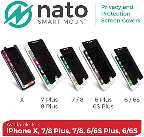 Nato Privacy and Protection Screen Covers - made for iPhone (iPhone X)