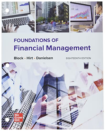 Foundations Of Financial Management (Looseleaf)