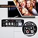 Sunbuck Karaoke Wireless Bluetooth Stereo Amplifier System – 180W Dual Channel Sound Power Audio Receiver w/USB, SD Card, FM Radio, 2 Mics in for Home Theater Speakers with Remote Control.(AS-29BU)thumb 3