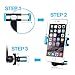 AVANTEK Air Vent Car Mount Cell Phones Holder with 360-degree Rotation for iPhone / Samsung Galaxy / Nexus / LG / HTC and More