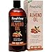 100% Pure Almond Oil - 16 oz - For Skin Moisturizer, Wrinkles, Massage, Anti-Aging and Baby Oil - Best Cold Pressed, Organic Carrier Oil.