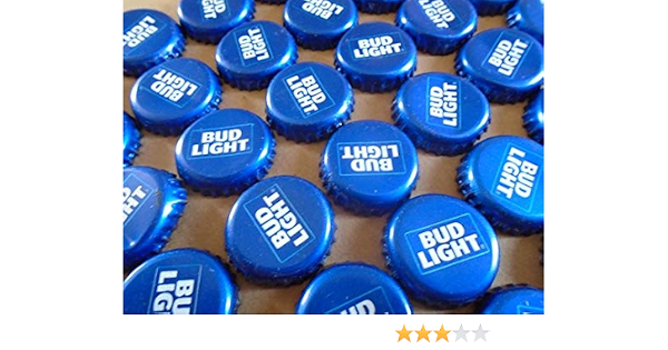 500 ((Bud Light)) Bottle Caps 