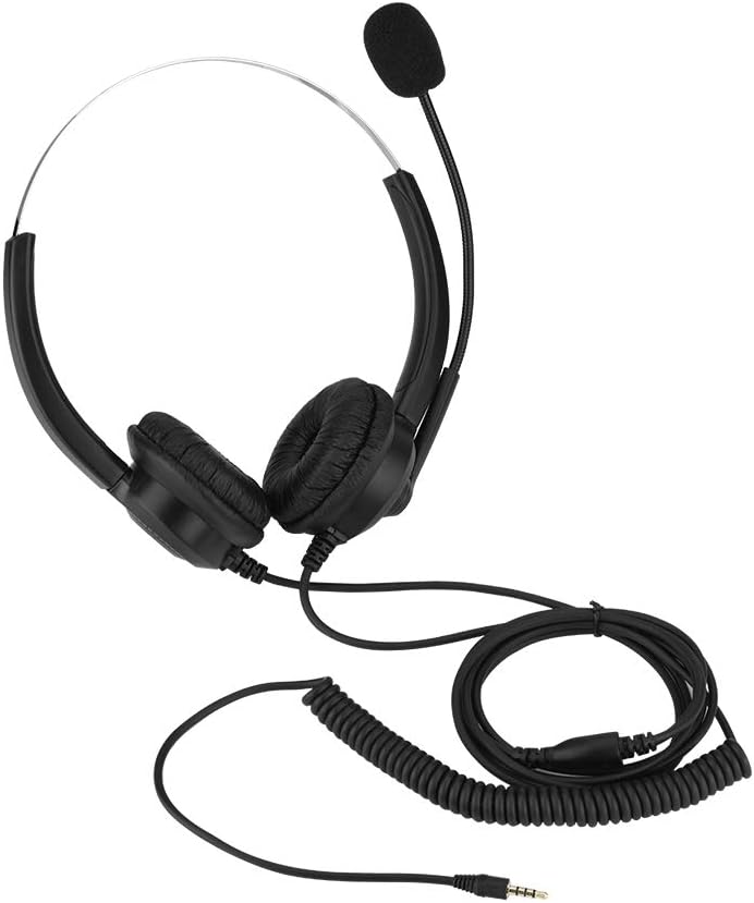 2.5mm Headset With Microphone Noise Cancelling & Volume Controls, Phone