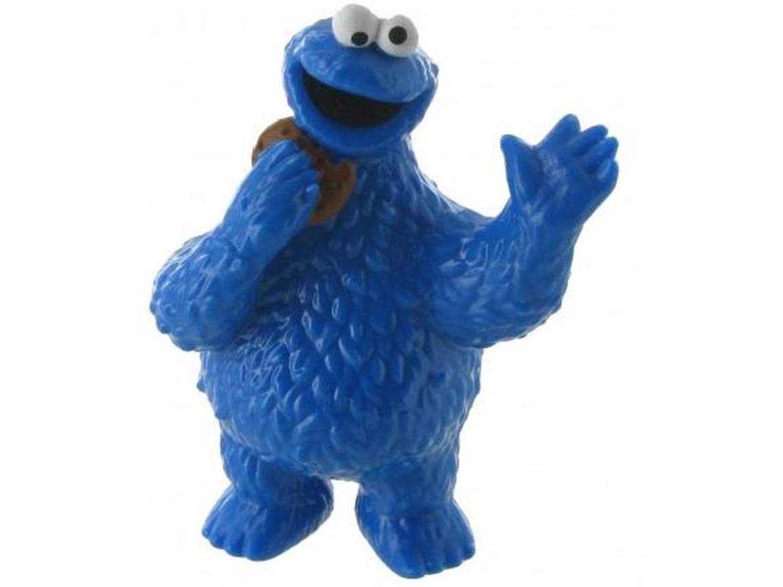 Comansi BARRIO SESAMO Sesame Street Cookie Monster Figure (90124), Multicolor 1