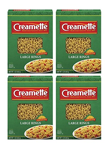 Creamette Large Rings Pasta Noodles 16 oz Box (4 boxes) - Thumbnail 2