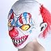 Halloween Horror Demon Joker Mask Scary Cosplay Evil Circus Clown Mask