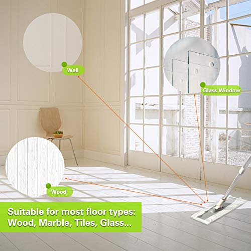 image for FutureWay Sweeper Dry Refills, 180 Count Electrostatic Dust Mop Pads, 