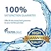 Filterlogic UKF8001 Replacement for Filter 4, Whirlpool EDR4RXD1, Maytag 4396395, UKF8001AXX-200, UKF8001AXX-750, 46-9006, Puriclean II, FMM-2, FL-RF07, Refrigerator Water Filter, Pack of 2