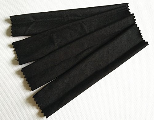 CrazyRacer For Traxxasss 1/5 X-MAXXXX XMAXXXX Shock Damper High Elastic Sleeves Dirt Dust Resist Guard Cover - 4pcs Black