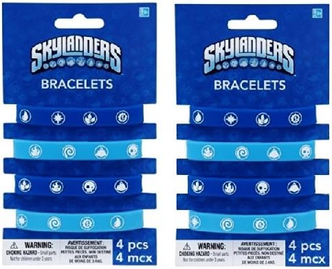 Skylanders Elements Logo Bracelets (PACK OF 2) Party Favors