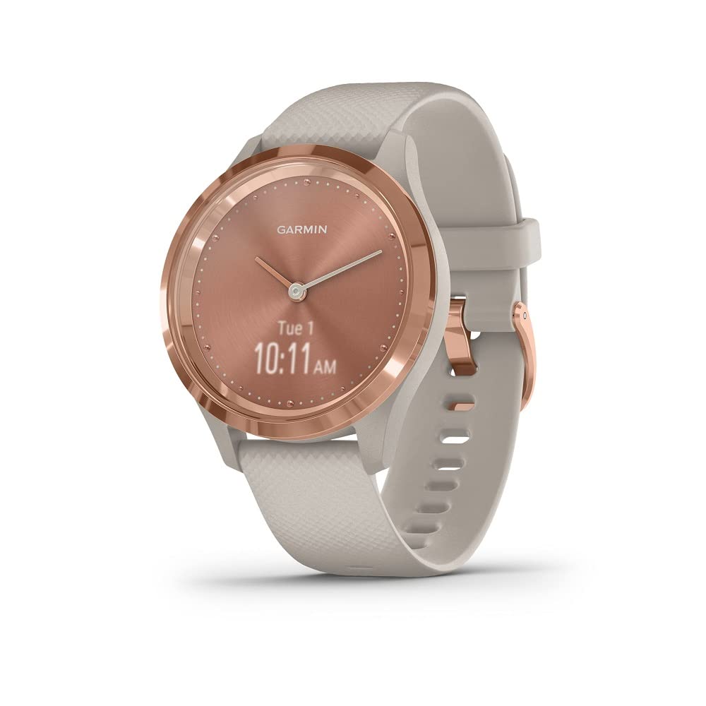 Vivomove 3S Light Sand Silicone with Rose Gold Hardware