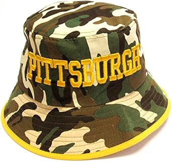 city camo bucket hat