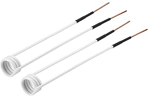 MECCANIXITY Induction Heater Coil,2 Pcs 1000W 110V Magnetic Induction Heater Tools 20mm ID x 23mm Length Magnetic Coils for R