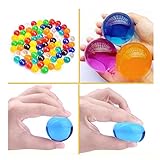 AINOLWAY Large Water Gel Beads 3 Oz Pack, Growing Water Balls Jelly Crystal For Kids Tactile Toy and Vase Filler