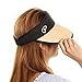 FLYNOVA Raffia Sun Visor Hat 100% Natural, Hand-Woven Madagascar Raffia Grass | Wide Brim UV Protection | Cool, Breathable Comfort/Adjustable Elastic Cord
