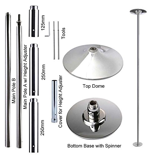MegaBrandÂ® Removable Exotic Stripper Dancing Pole Dance Pole 45mm 9.5FT