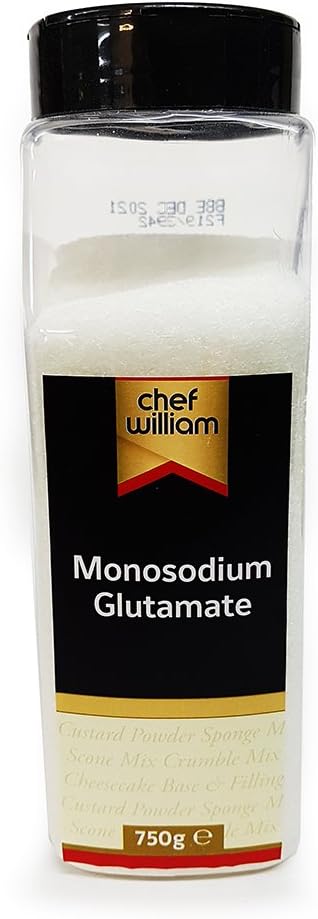 Monosodium Glutamate 750g - Chef William - Umami Flavour Enhancer - MSG