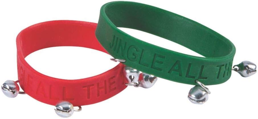 Jingle Bell Wristbands Clearance, 58 
