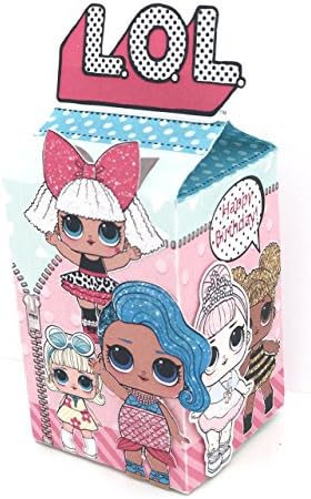 LOL Party Favors Surprise Boxes 10 pcs - LOL Favor Boxes with 1 3D Dolls