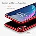 TORRAS Clear iPhone XR Case, Ultra Thin Slim Fit Soft Silicone TPU Protective Cover Cases Compatible with iPhone XR, Red