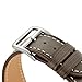 Valkit for Apple Watch Band - iWatch Bands 38mm Genuine Leather Strap Smart Watch Band Bracelet Replacement Wristband with Stainless Steel Adapter Clasp for Apple Watch 2 1, Single Tour - Brownness