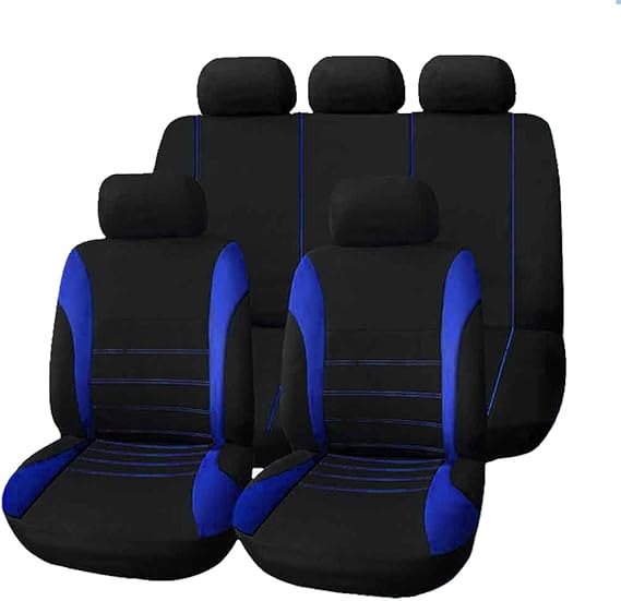 Set Completo de Fundas,Cubierta de Asiento de Auto con Respaldo bajo Juego Auto Cojín Interior Set Completo de Fundas,Cubierta de Asiento de Auto con Respaldo bajo Juego Auto Cojín Interior