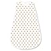 Amazing Baby Cotton Sleeping Sack, Wearable Blanket with 2-way Zipper, Butterum Tiny Bears, Medium (6-12 mo)