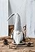 Funoasis Christmas Gnome Gifts Holiday Decoration Kids Birthday Present Handmade Tomte Plush Doll, Home Ornaments Tabletop Santa Figurines 19 Inches (Grey Point)