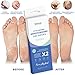 Premium Moisturizing Five Fingers Foot Gel Spa Socks | Soften Dry Feet & Hydrate Rough Skin | Biolivia Medical-Grade Gel Helps Repair Cracked Heels Corn Calluses Toenail | 5 Toes 1 Pair Women Men