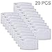 Kikunum Adult PM2.5 Activated Carbon Filter Face Mask Filters Breathing Insert Protective Mouth Mask Filt（20Pcs）