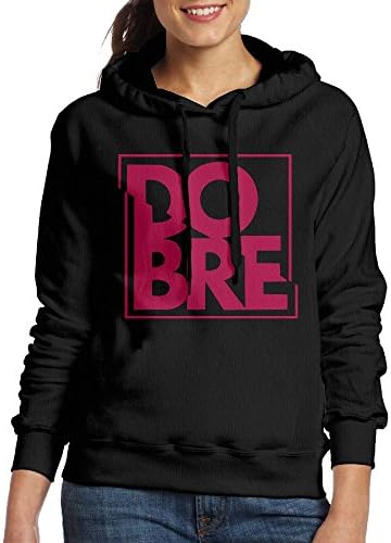 Candace Nixon Dobre Brothers Logo Women Fashion Sweater Girls Sports Hooded Black S