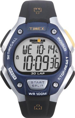 timex 5e901 ironman triathlon 30 lap watch