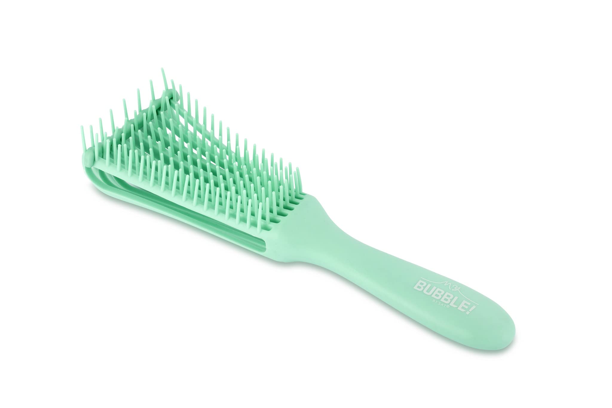 My Bubble! Octopus Detangling Brush for Black Natural Hair, Detangler Brush for Natural Black Hair Curly Hair Afro 3/4abc Texture, Faster and Easier Detangle Wet or Dry Hair with No Pain