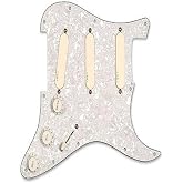 EMG DG20 Pre-Wired Pickguard - White Pearl