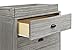 DaVinci Fairway 3-Drawer Dresser, Rustic Grey