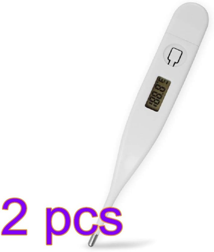 RISF Digital Thermometer Fever Oral, Body Temperature, Underarm - Professional Thermometer Readings for Baby, Child, Adult and Pet