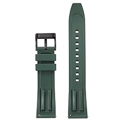 WOUKUP Silicone Watch Bands Quick Release Rubber