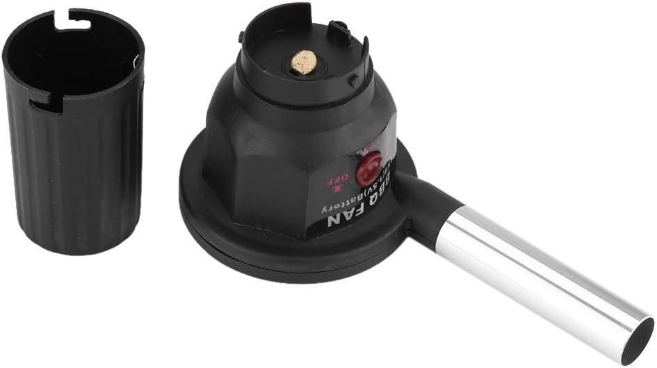 Ausla Portable BBQ Blower, Battery Powered BBQ Fan Air Blower for Outdoor Camping Picnic Charcoal Grill Barbecue - Image 5