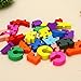 3 otters 52PCS Wooden Alphabet Puzzle, Alphabet Jigsaw Puzzle Learning Letters Blocks Letters Toys Animal Wooden Puzzle for Kids