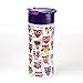 Fit & Fresh Kids' Reusable Water Bottle, Made of BPA Free Tritan Plastic with Leakproof Flip-up Cap and Carry Handle, 16 ounces, Hoot Owl