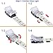 Nicelux CCT Tunable LED Strip Connector 10mm 3 Pin (5PCS) With 9.8 Feet 20 AWG LED Extension Wire, DIY Both Strip to Power and board to board Jumper, Non-waterproof