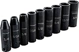 Craftsman Impact Socket Set, SAE, 3/8-Inch, 9-Piece