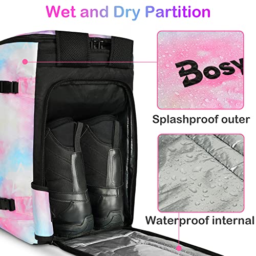 thumbnail image 2 of Lixada Waterproof Ski Boot Bag - Large Capacity Equipment Carrier For Boots & Helmet 2 of 12